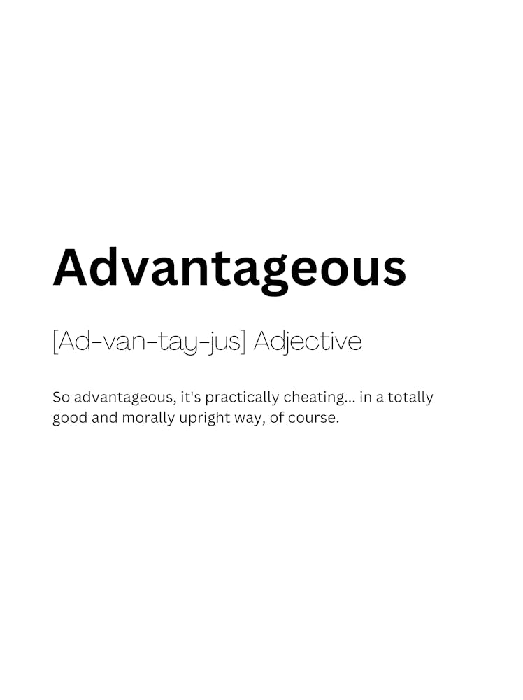 Advantageous Definition Meaning