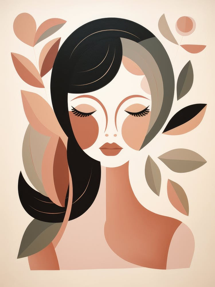 Abstract Of A Woman 8