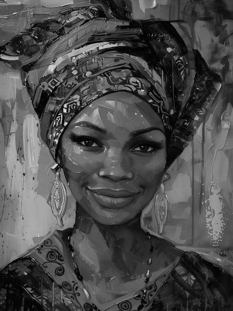 Portrait Of African Woman 3