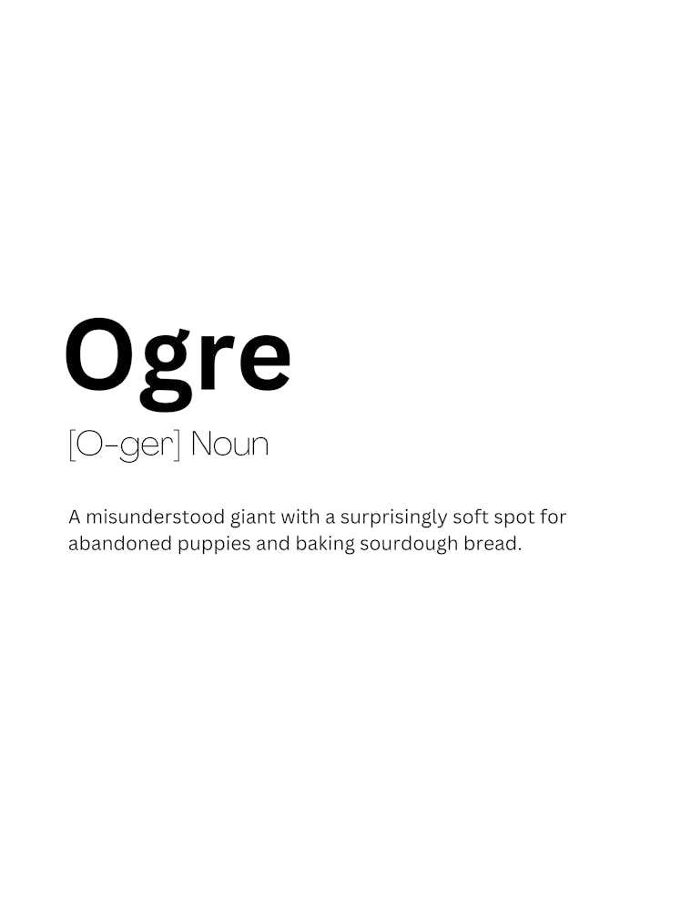 Ogre Definition Meaning