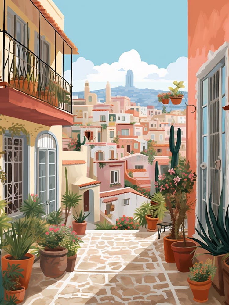 Tenerife Spain 1 Illustration