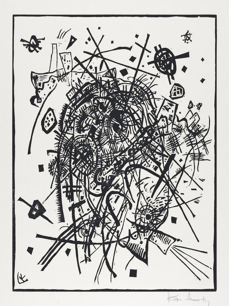 Kleine Welten VIII (Small Worlds VIII), Wassily Kandinsky