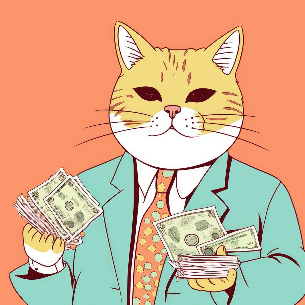 Cat In Business Suit