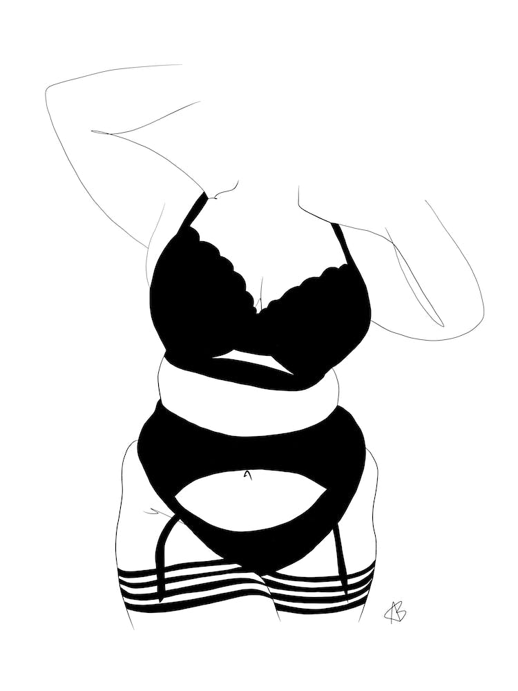 Femme en Lingerie 1