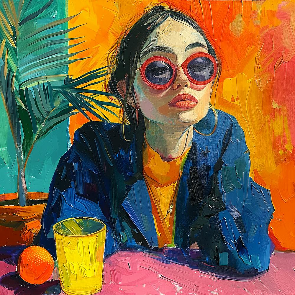 Girl With Sunglasses