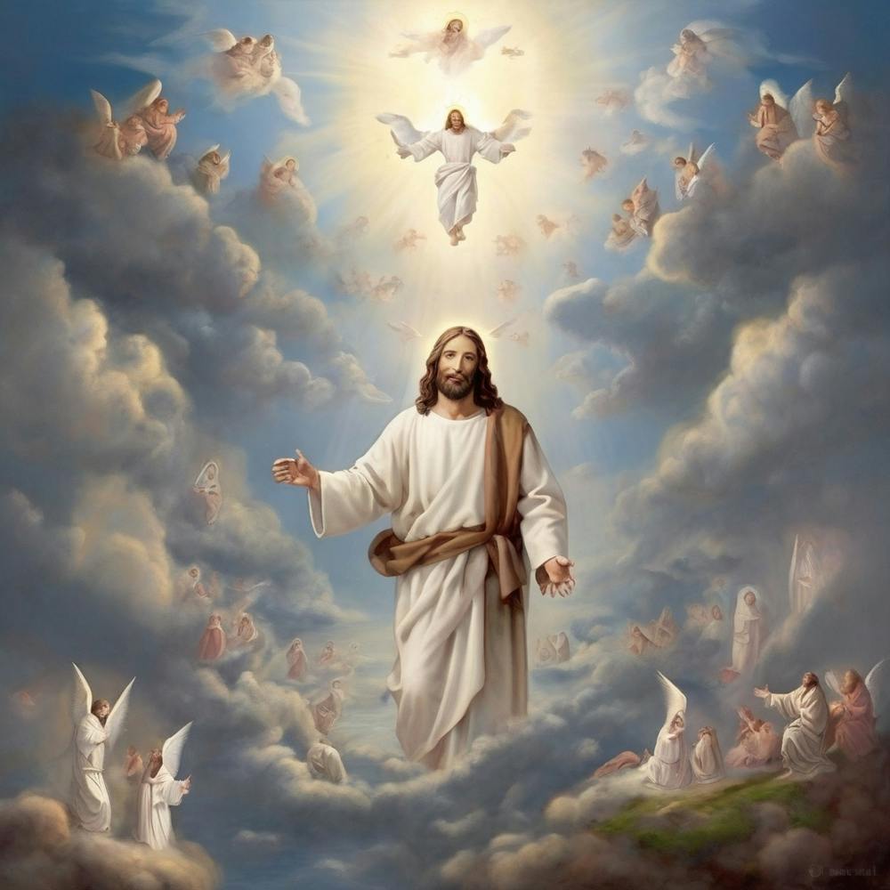 Jesus In The Clouds