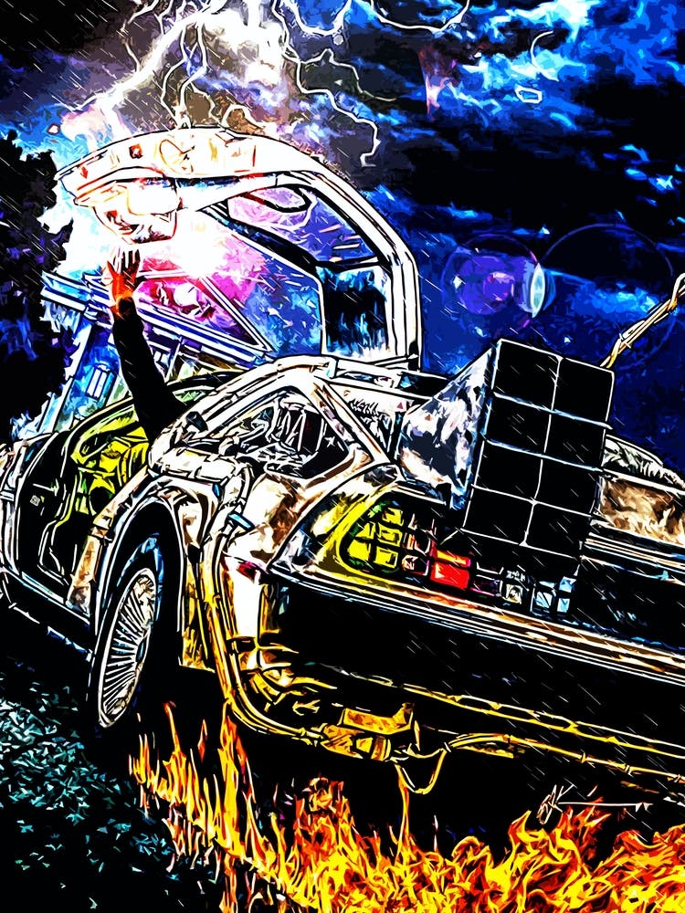 Back To The Future Car