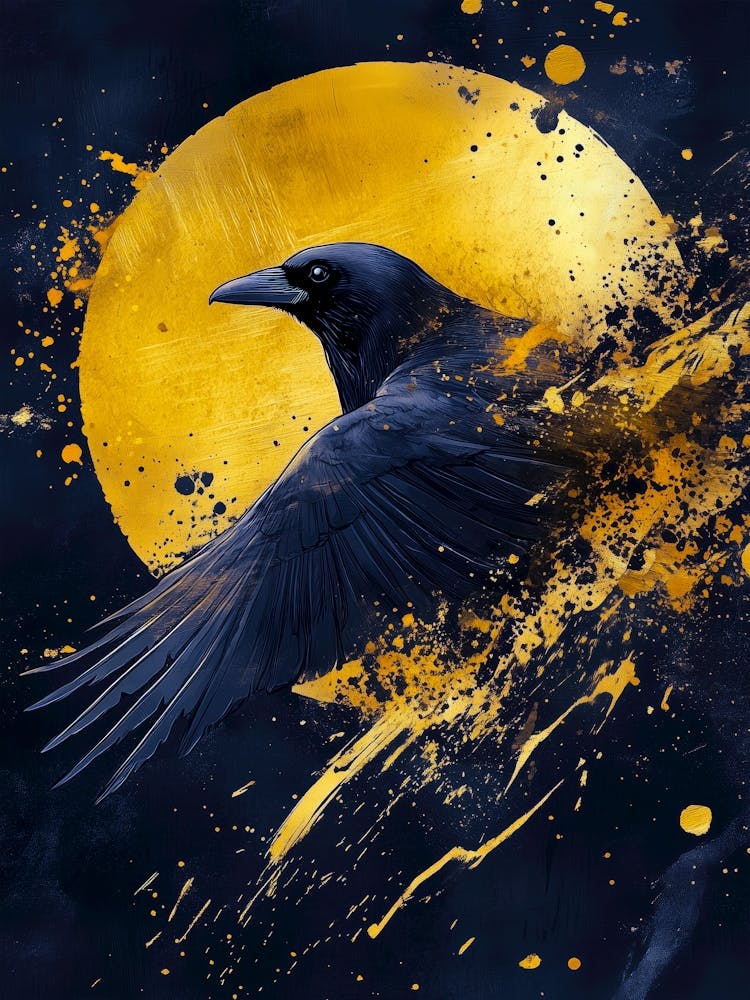 Raven bird