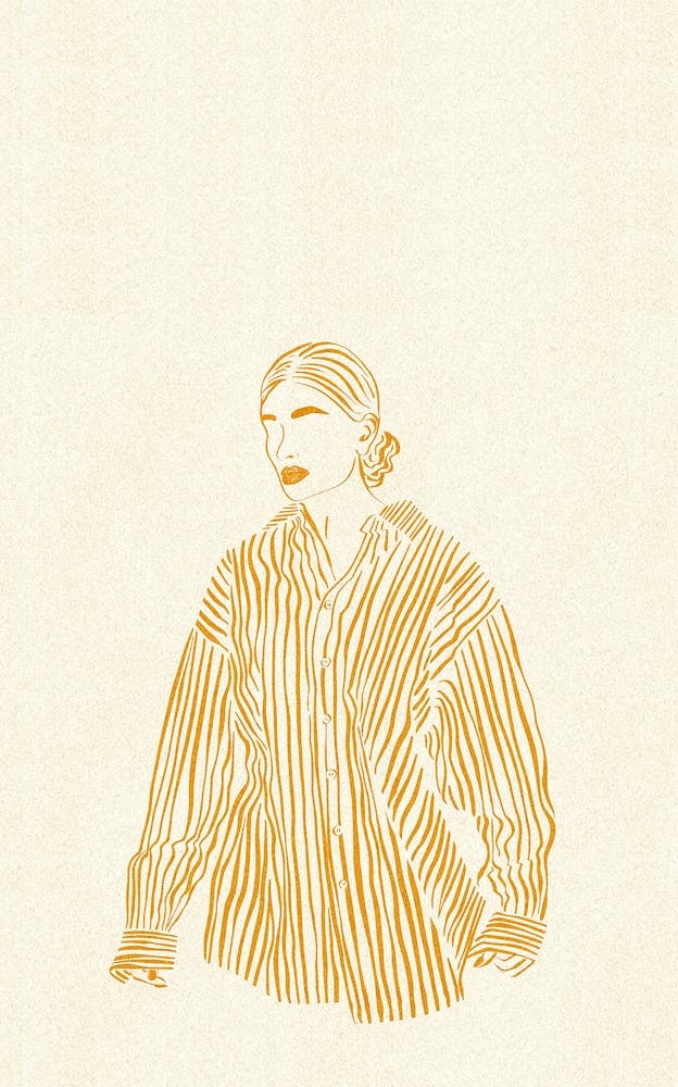 Lady In Yellow