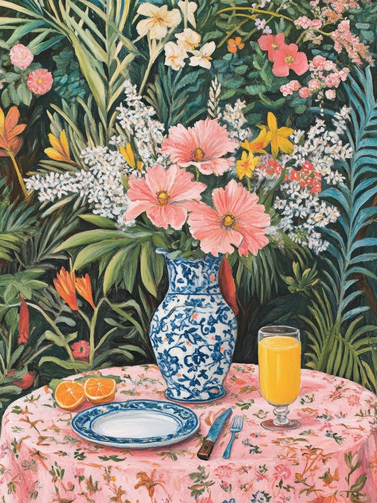 Table In The Garden 2