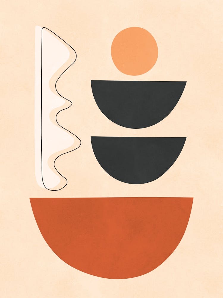 Geometric circle art 7