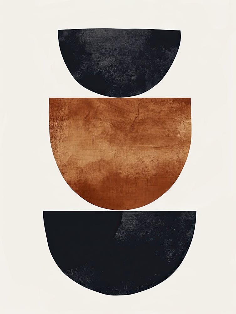Abstract Earth Bauhaus Minimalist