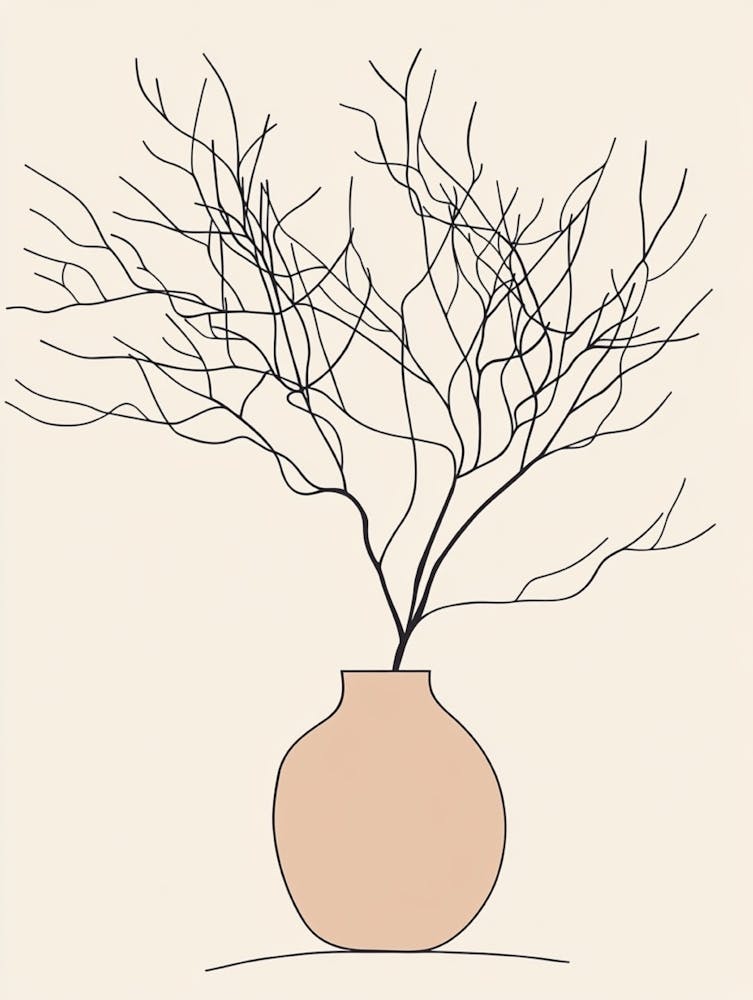 Tree In A Vase 1