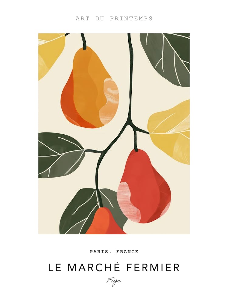 Figs Le Marche Fermier Poster 6