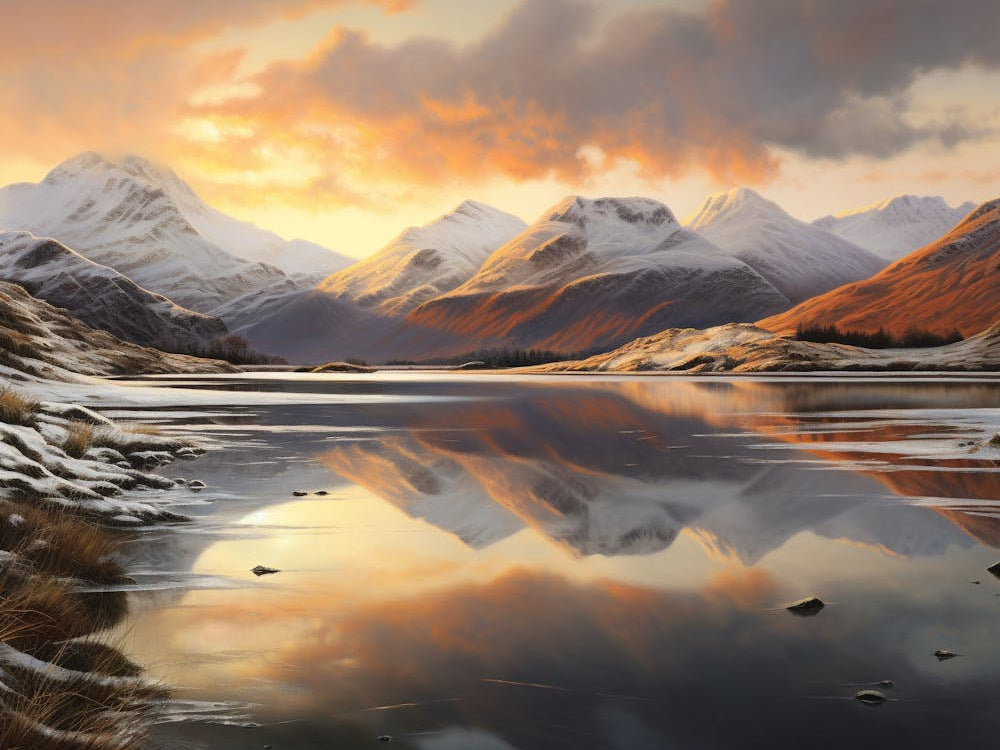 Mountain Reflected 20