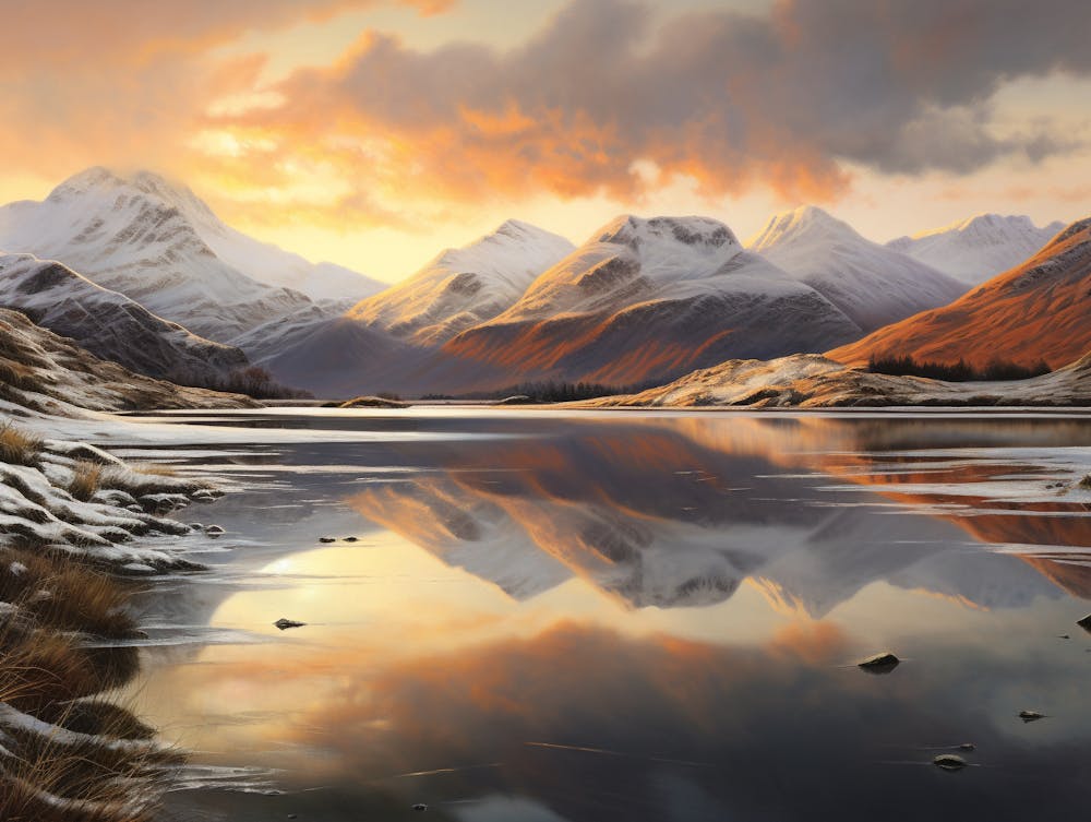 Mountain Reflected 20