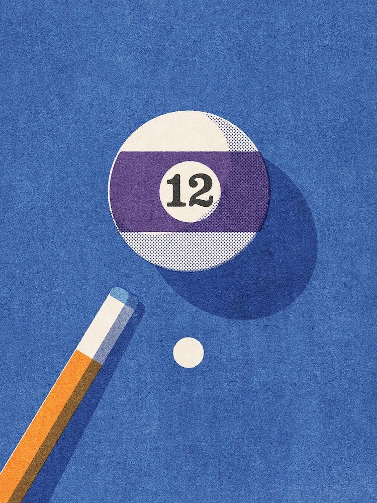 BALLS Billiards - ball 12