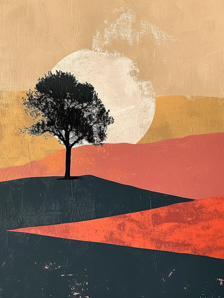 Sunset Ii Minimalism