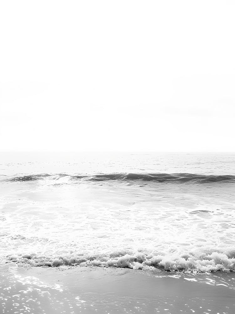 Black And White Beach 4