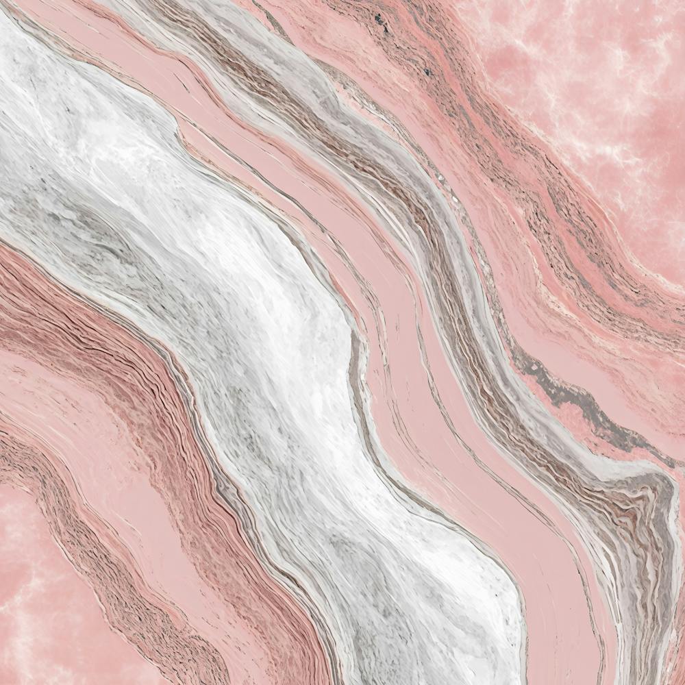 Pink Marble Wall Art