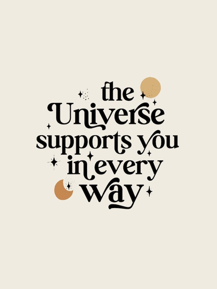 The Universe Supports You Light