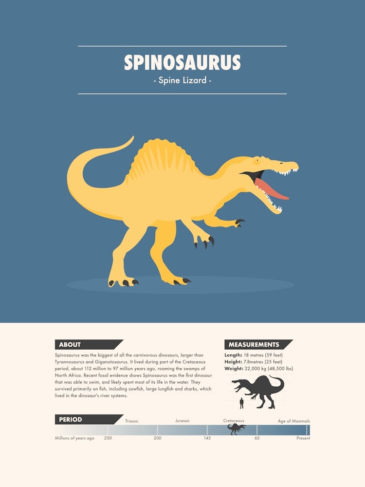 Spinosaurus - Dinosaur Fact