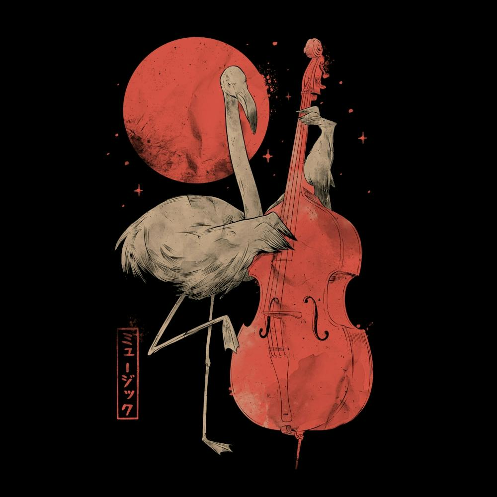 Chant de Flamant Rose – Violoncelle Nature Mignon 1