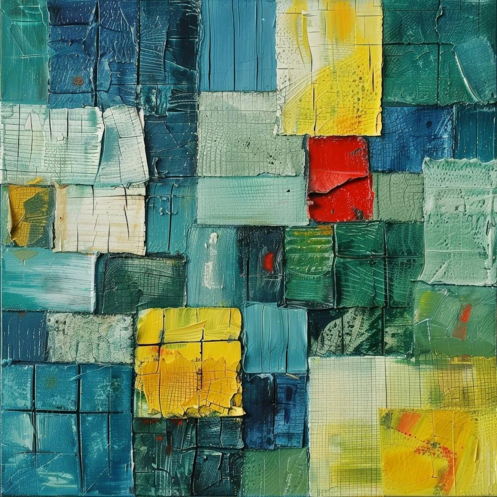 Abstract Squares 16