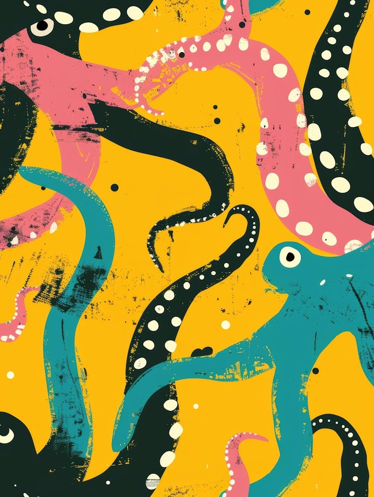 Motif Pieuvre 4