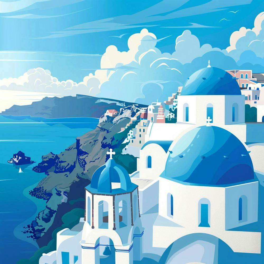 Santorini Island Greece 1