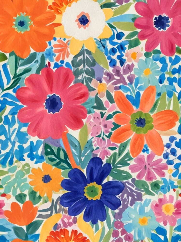 Aquarellblumen