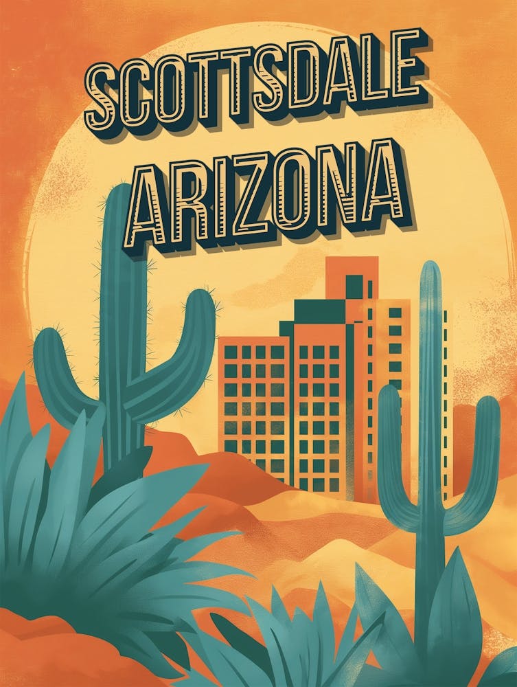 Retro Charm of Scottsdale - Vintage Arizona