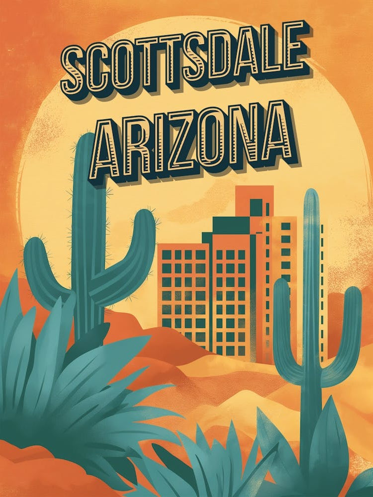 Retro Charm of Scottsdale - Vintage Arizona