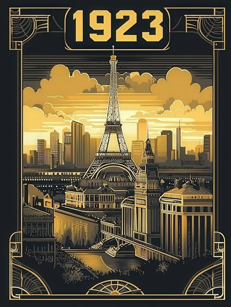 Aihrgdesign A Vintage Travel Poster Showcasing Art Deco Archi 9f47cb17 3a39 468a 9df3 37664173301d 1