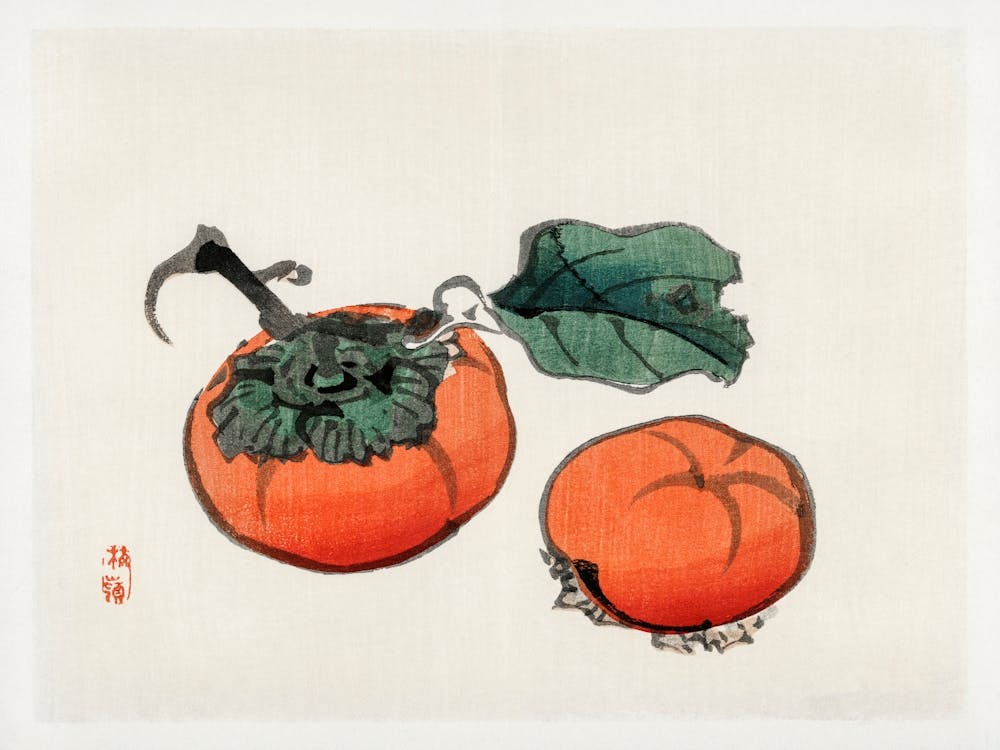 Persimmons, Kōno Bairei
