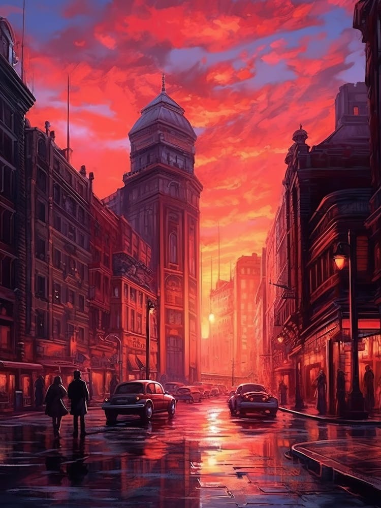 Sunset In The City 5