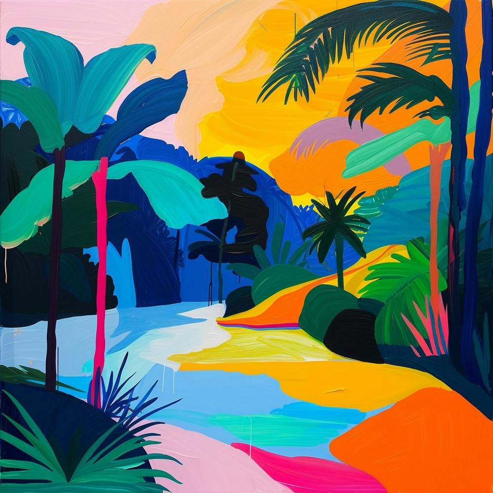 Abstract Travel Collection Suriname