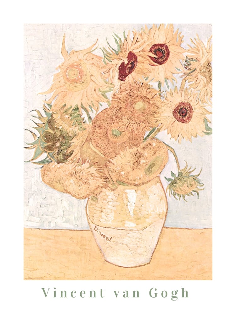 Sunflowers By Vincent Van Gogh