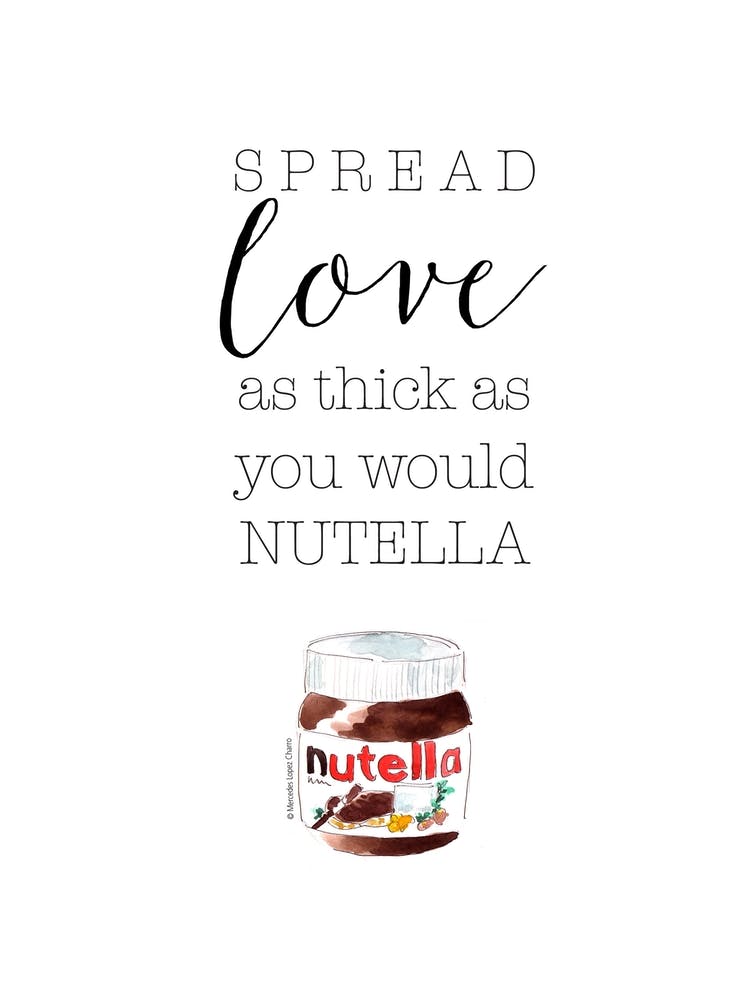 Spread Love with Nutella