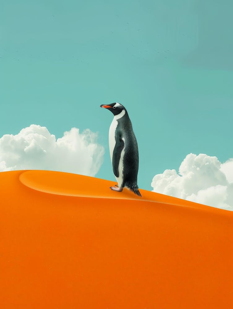 Penguin In The Desert 6
