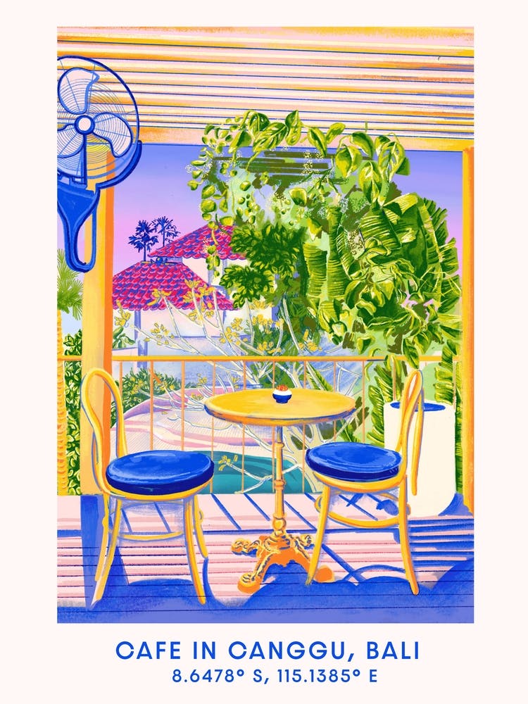 Café in Canggu, Bali