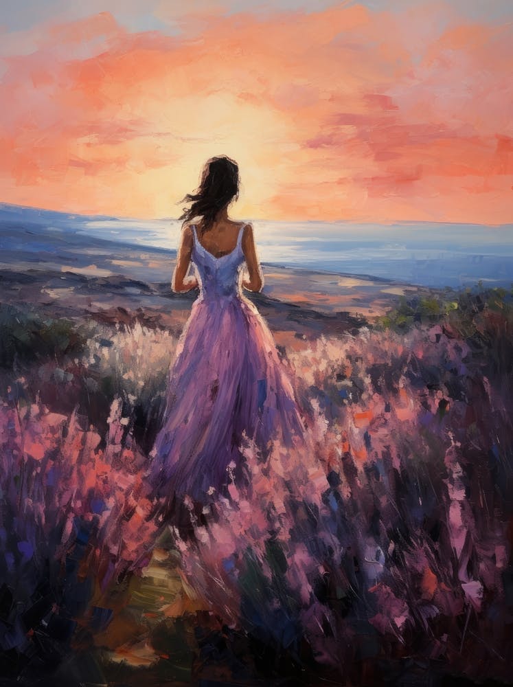 Sunset In Lavender