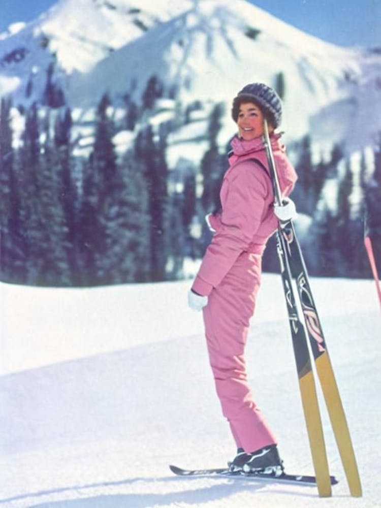 Turoa, New Zealand Glamour Ski Skiing Poster