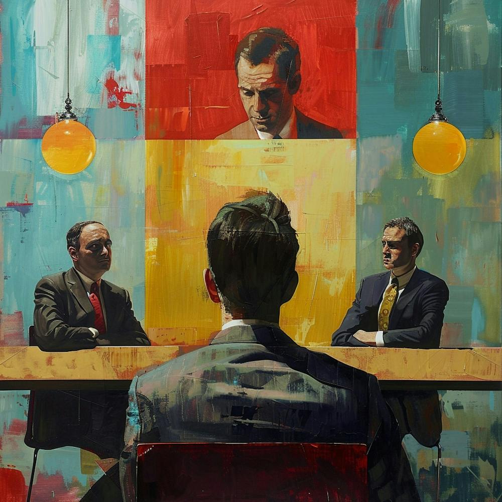 A Task Delegation Oil Painting Illustration 1718669622 4