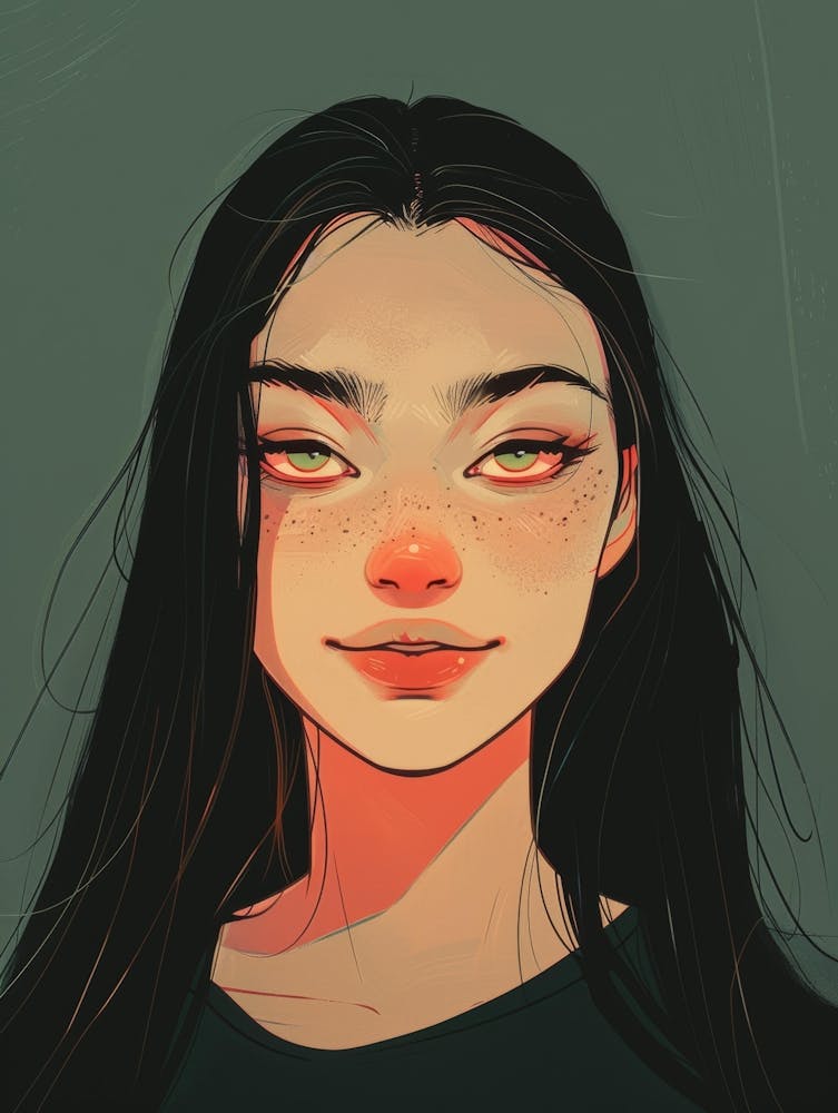Cute Girl Face