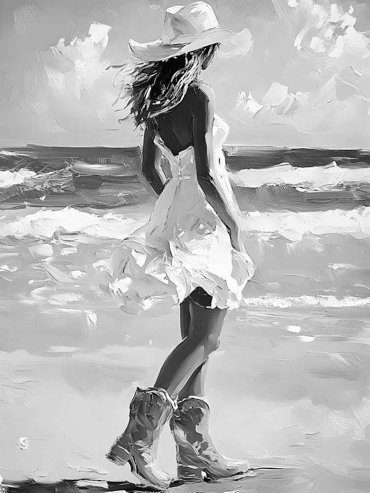 Girl On The Beach