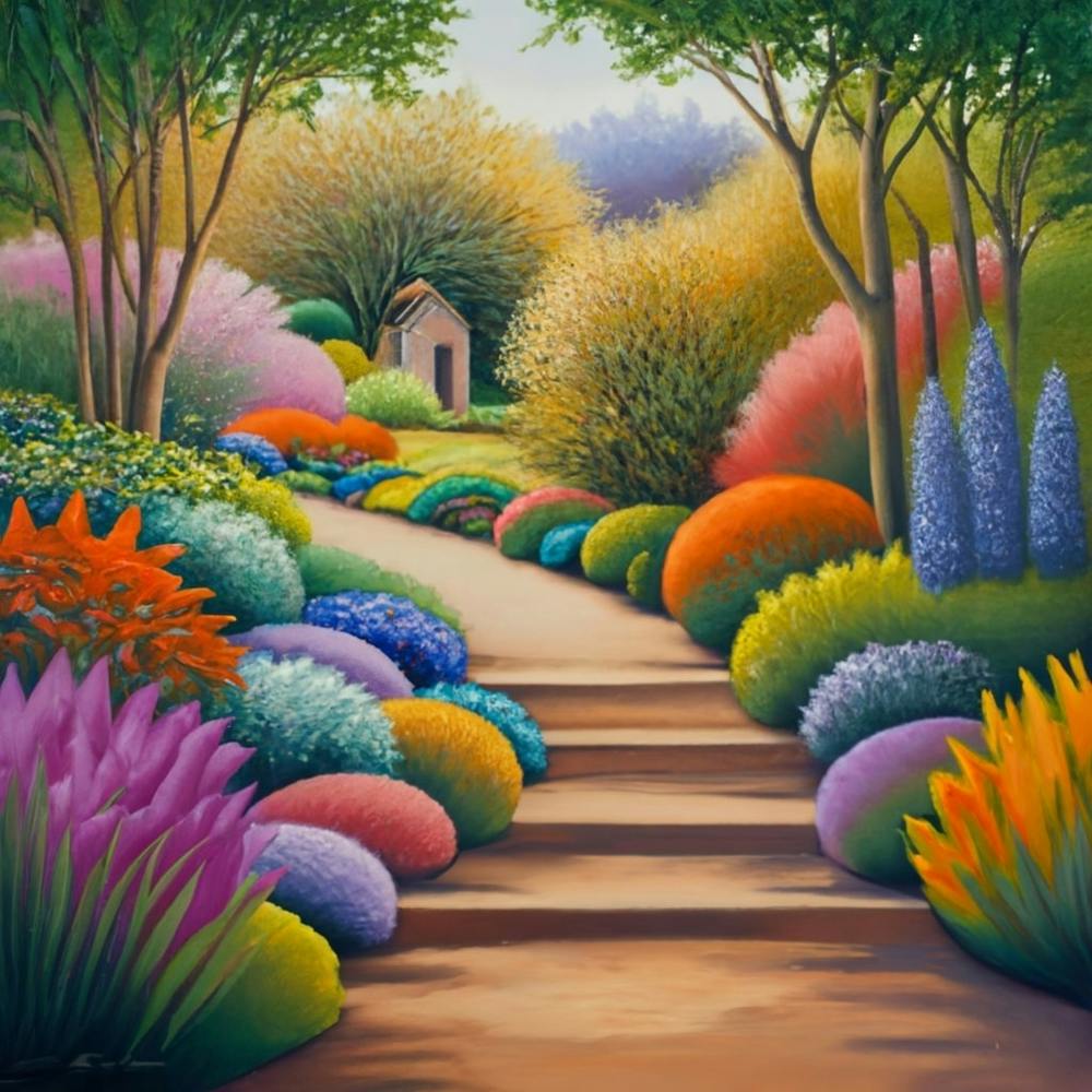 into the garden : Garden Path