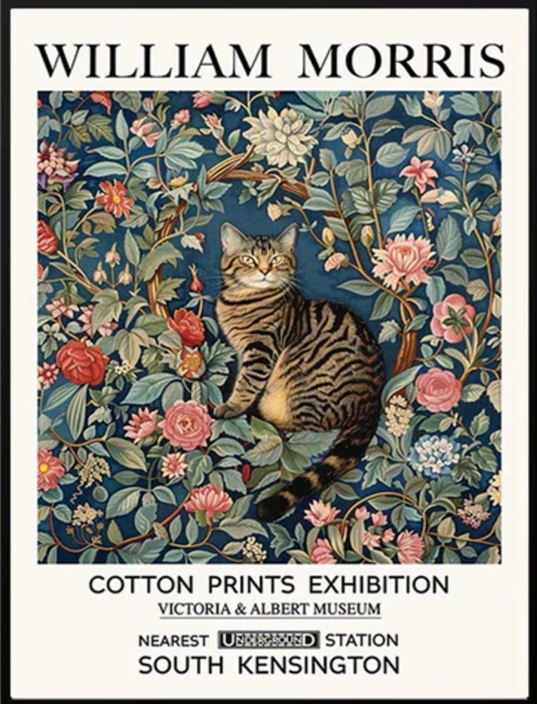William Morris Cotton Prints Exhibition 5