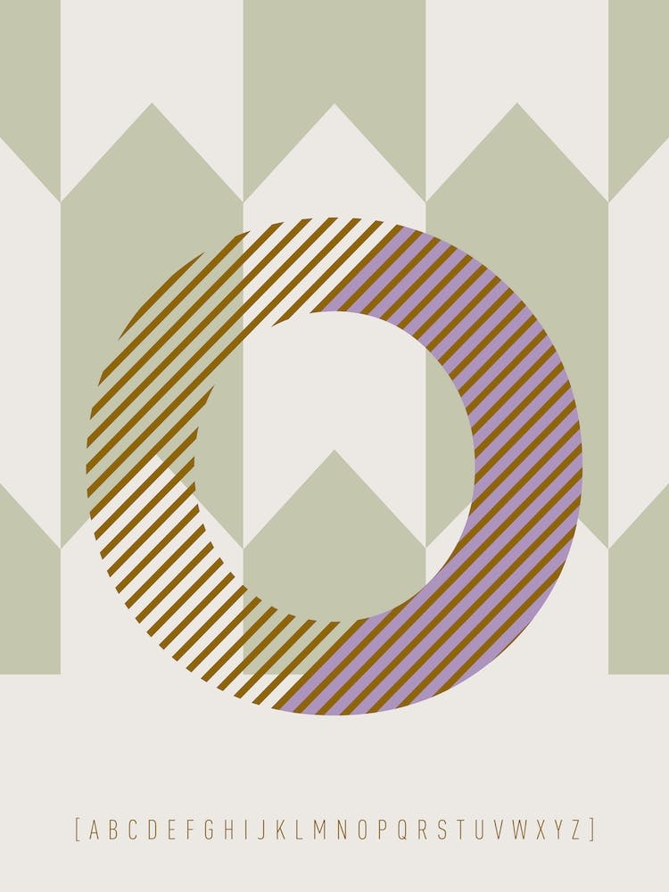O Typeface Alphabet