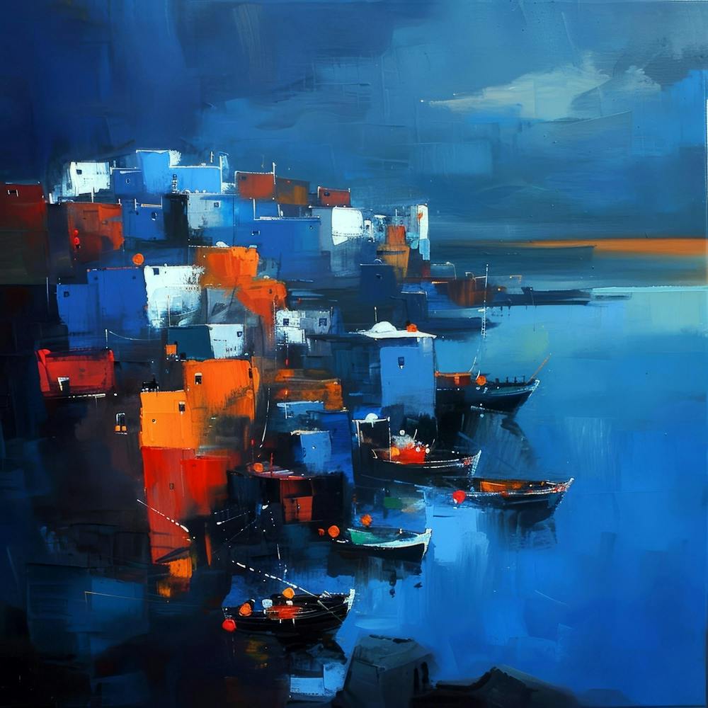 Boats In The Harbor 7